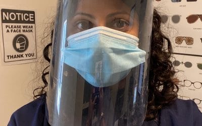 It might be harder to recognize our friendly faces now, but it’s still us underneath all this #ppe We’re all smiling behind our masks, because we’re so happy to be back helping you with all your vision needs and concerns. Can you guess who it is behind these masks?! #whosbehindthemask #eyepractice #rockwoodoptometry #guelphoptometry #rockwoodoptometrist #guelphoptometrist
