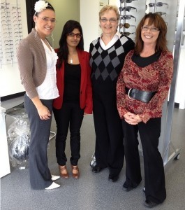 Alex, Dr. Thadshika Parthipan, Linda, Tricia